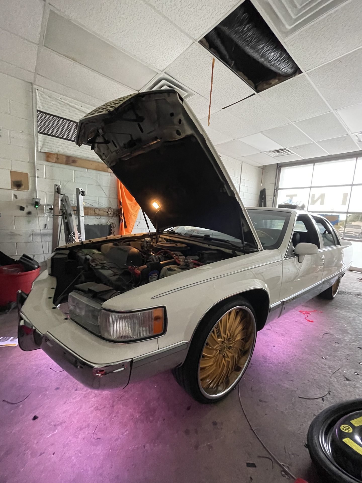 Classic Cadillac — full LED underglow package